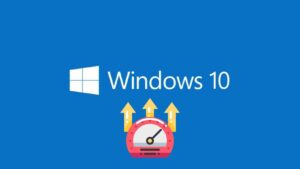 windows 10 gyorsítása